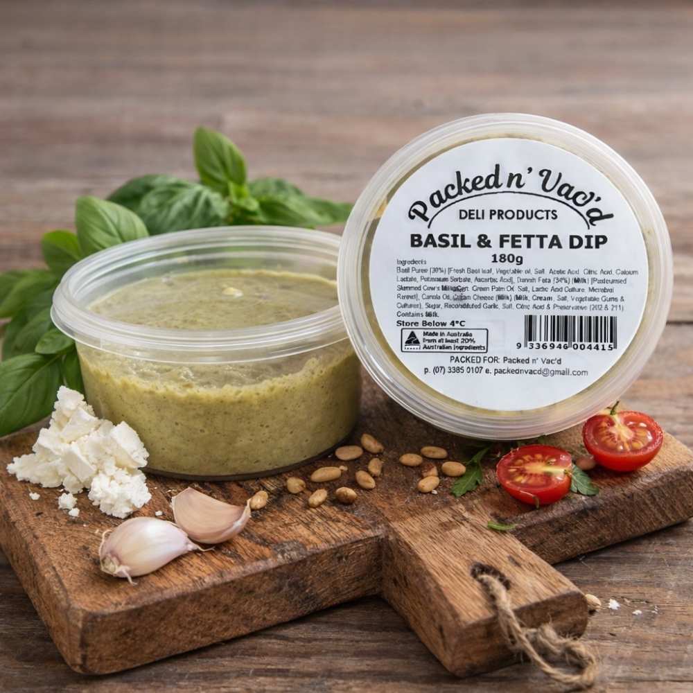 Basil and Fetta Dip