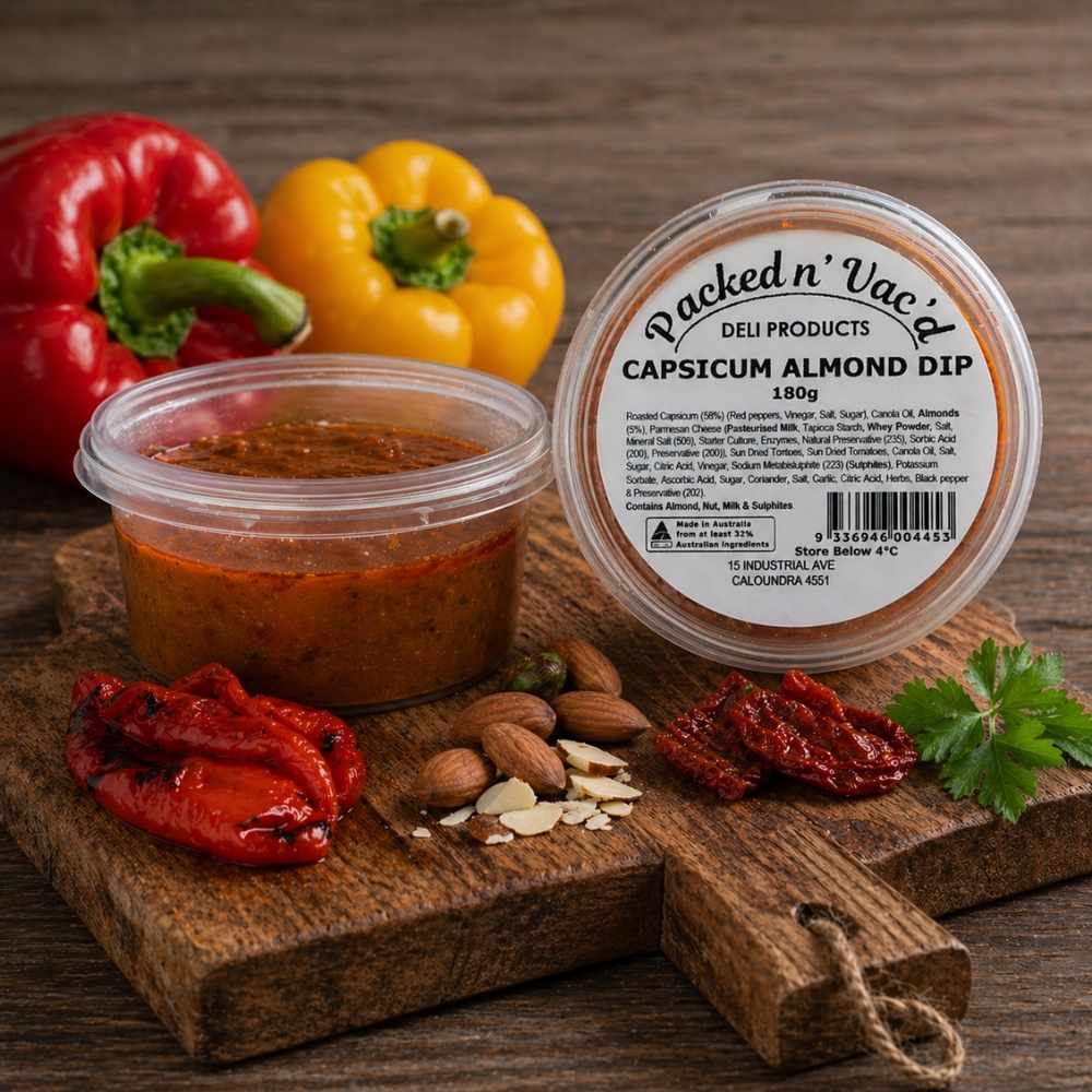 Capsicum & Almond Dip